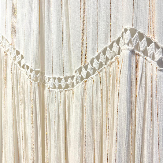 Women's Thread Maxi Lurex Dress