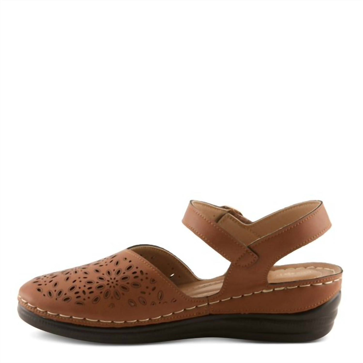 Women's Nougatish Laser Cut Sandal