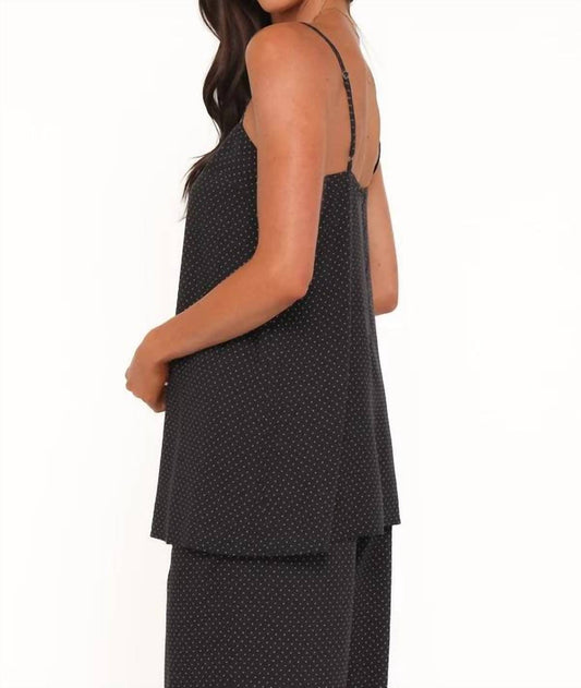 Phoebe Polka Dot Square Neck Blouse