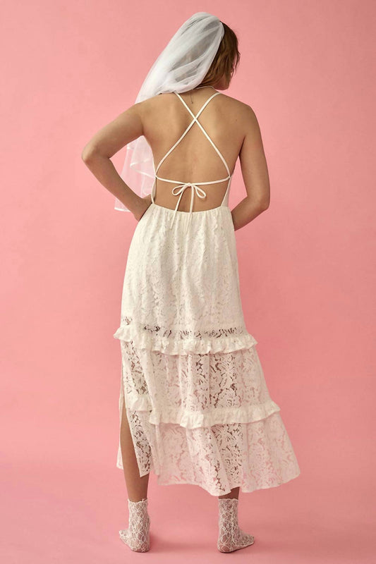 Heavenly Lace Maxi Dress