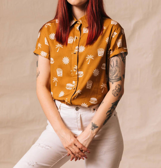 Take It Greasy Button-up Shirt