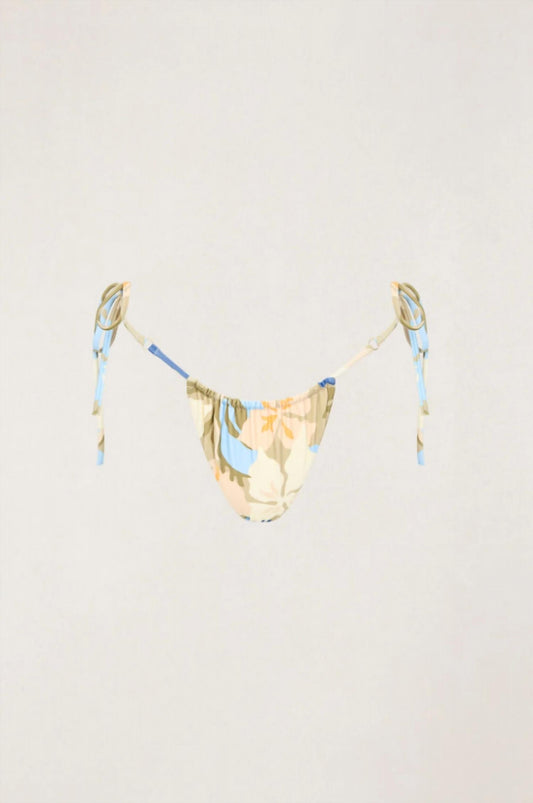 Blanca Floral Gathered Tie Side Itsy Pant