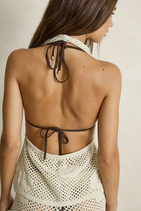 Palomar Knit Halter Top