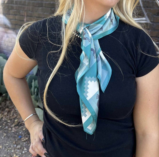 Sedona Spirit Western Southwestern Wild Rag Scarf