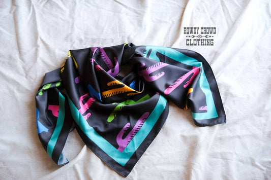 Women's Cactus Craze Western Wild Rag Scarf