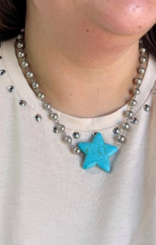 Women's Star Struck Star Western Necklace