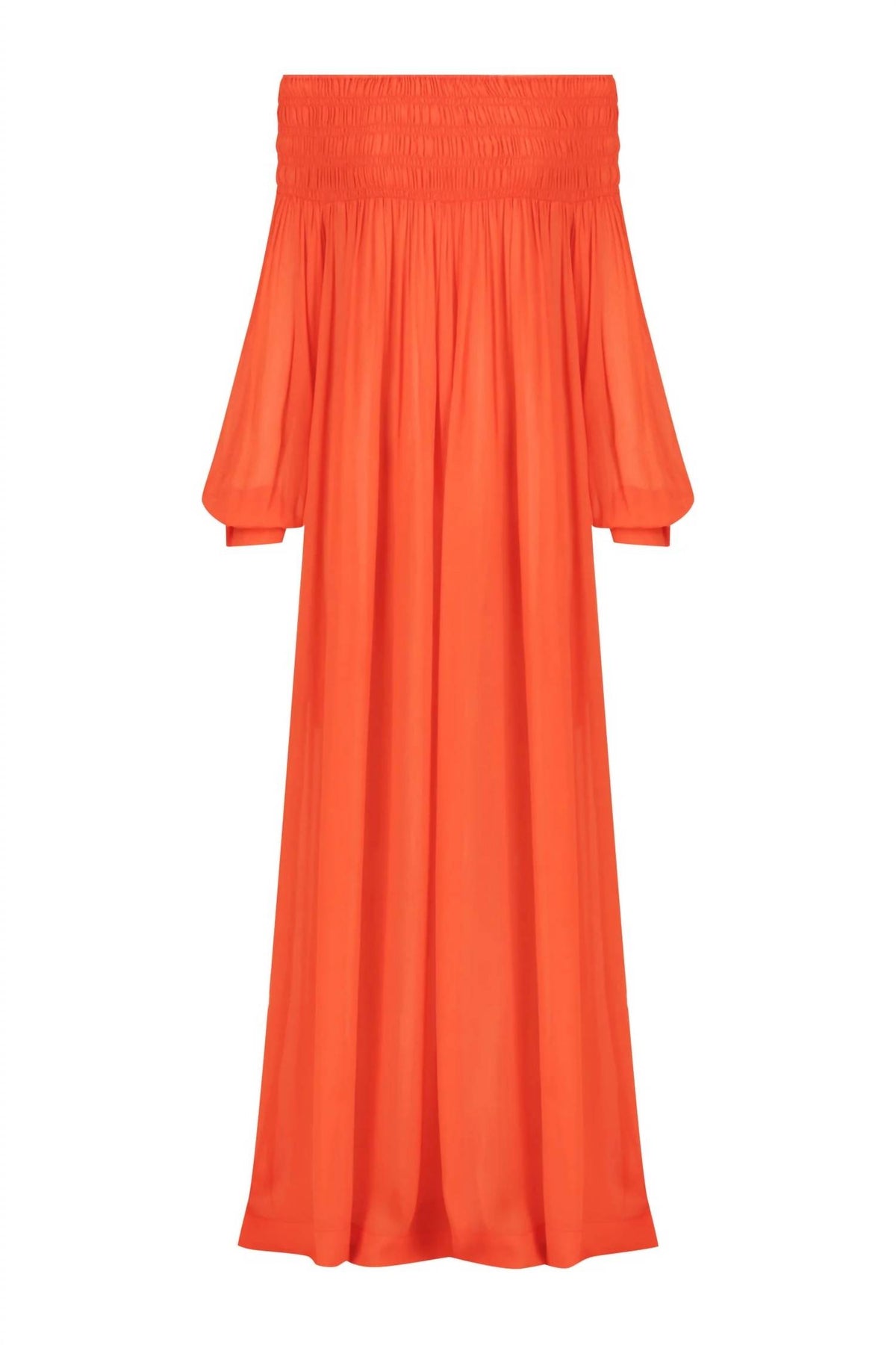Off Shoulder Maxi Dress