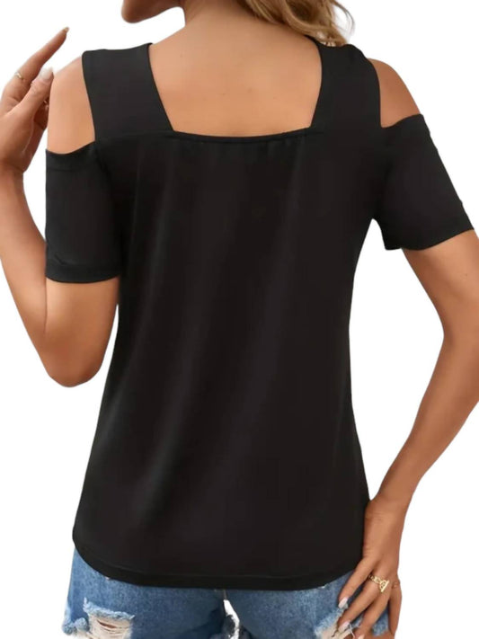 Off the Shoulder Strappy Top
