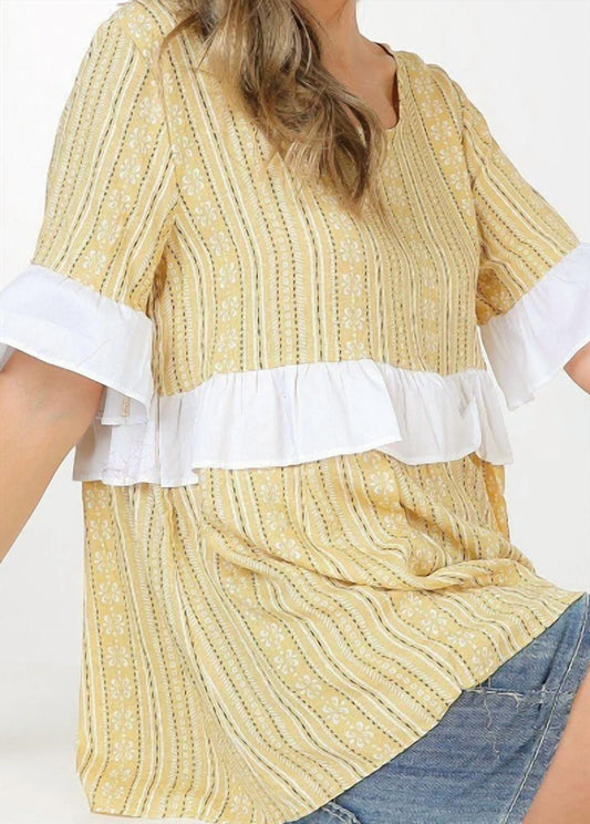 Cotton Printed Top