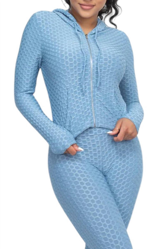 Honeycomb Top And Legging Set