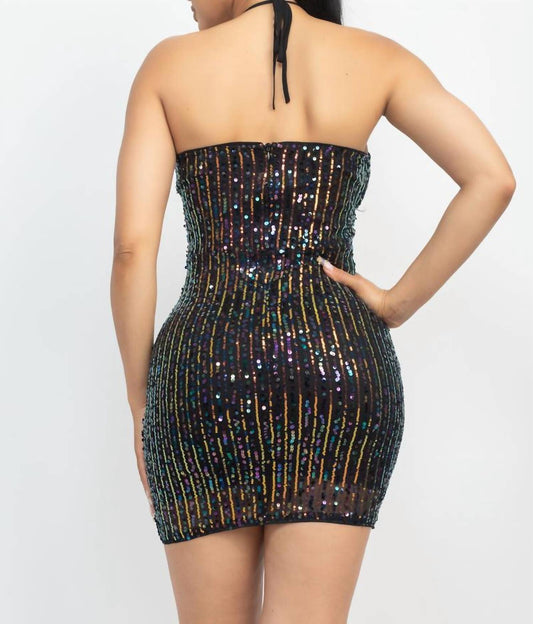 Night Out Sequin Mini Dress