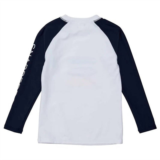 Boys Wave Break Long Sleeve Rash Top