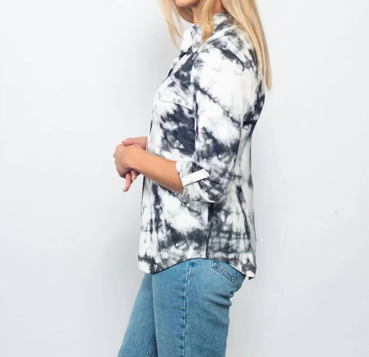Tye Dye Button Down Shirt