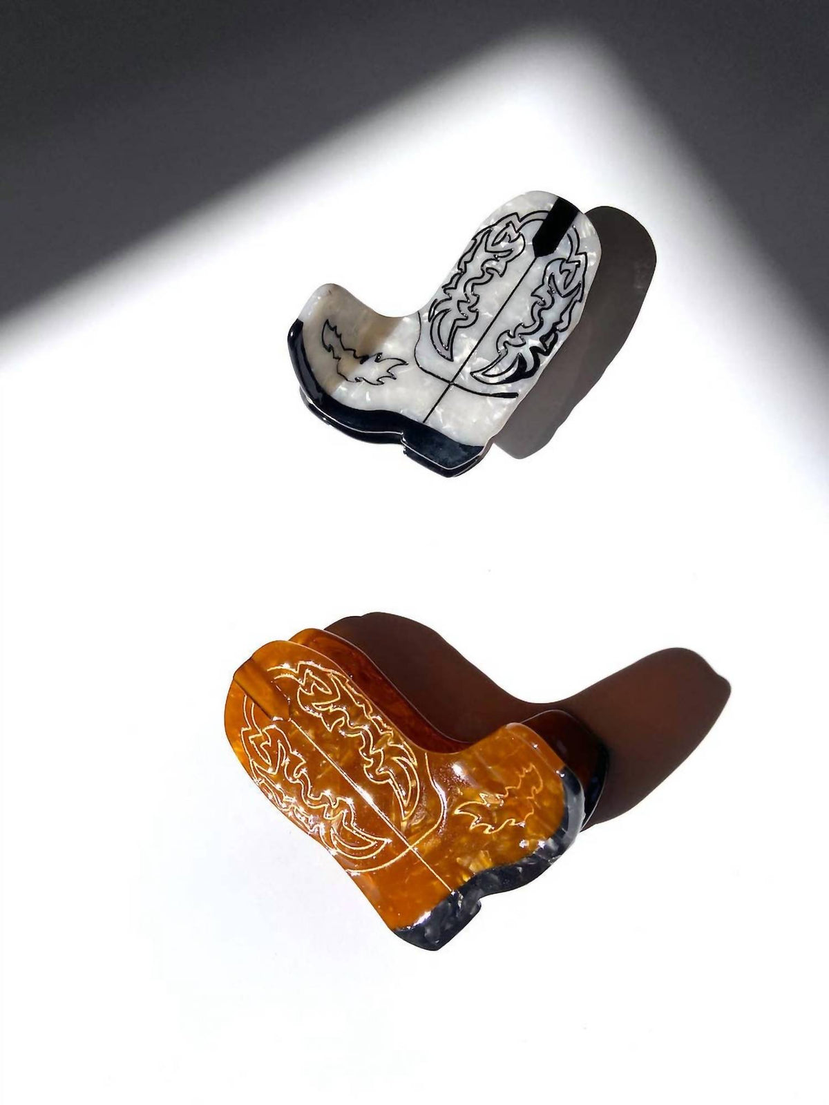 Women's Western Cowboy Boot Claw Hair Clip