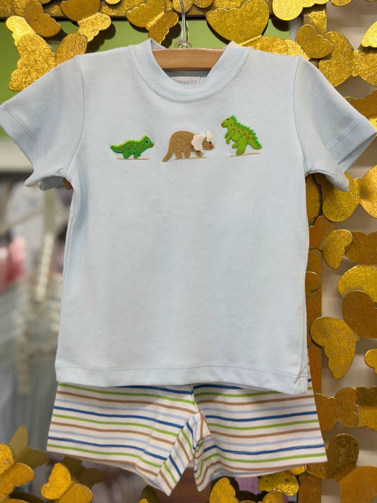 Kid's Dinosaurs Short Set