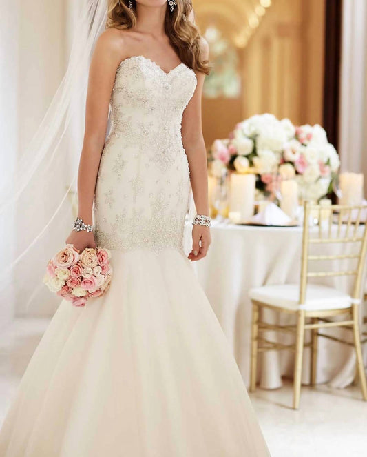 Fit And Flare Wedding Gown