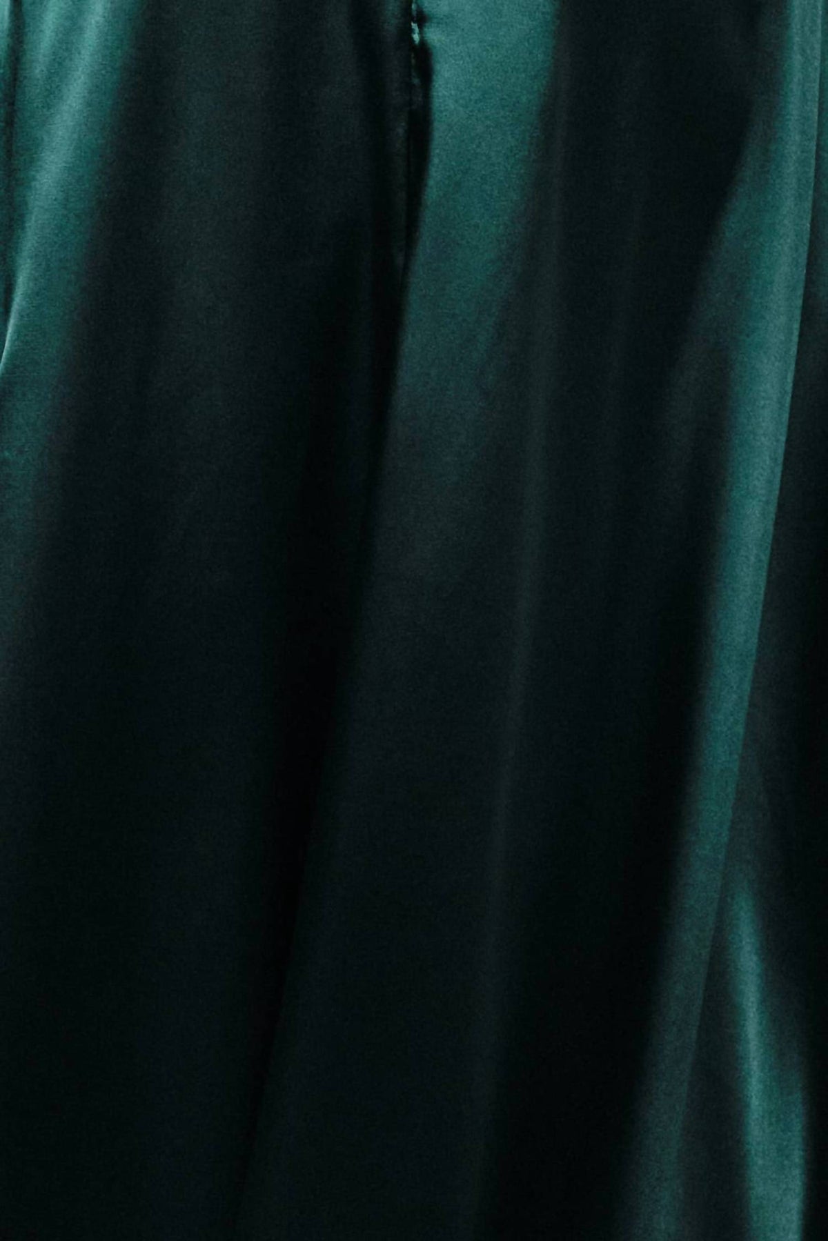 High Waist Satin Midi Skirt