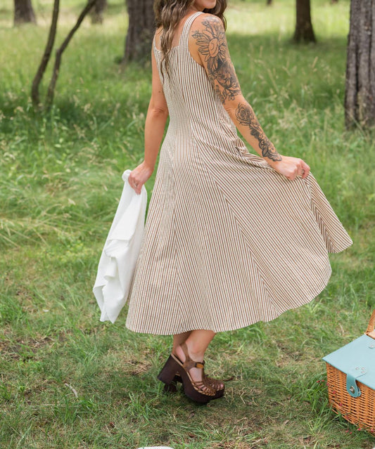 Margery Stripe Dress