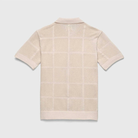 Men's Brent Knit Short Sleeve Sweater Shirt