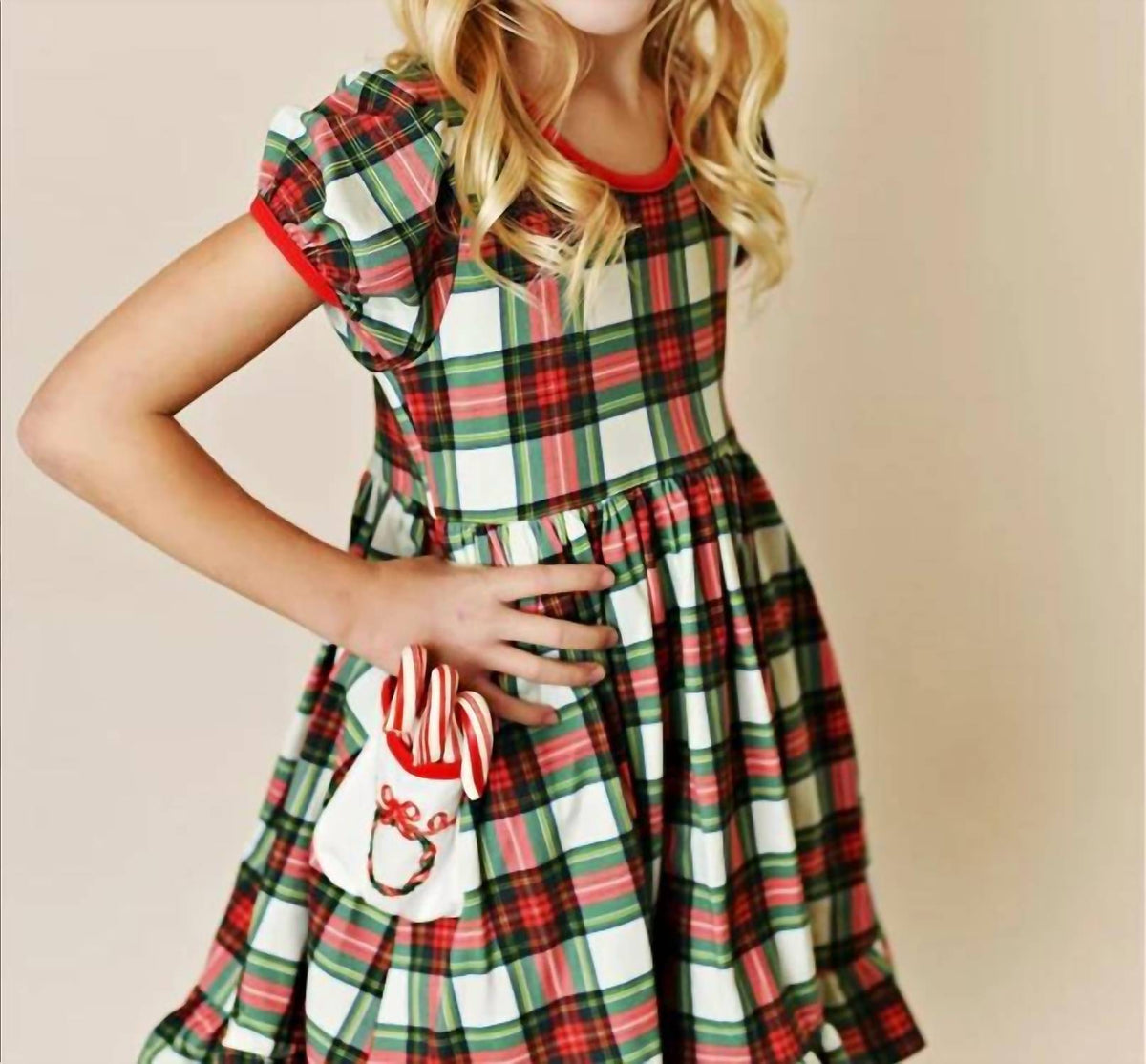 Embroidery Pocket Dress