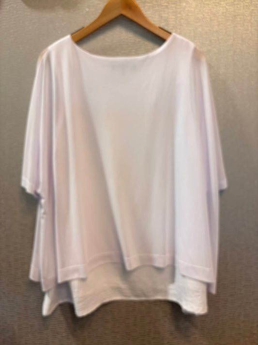 Sheer overlay top and tank
