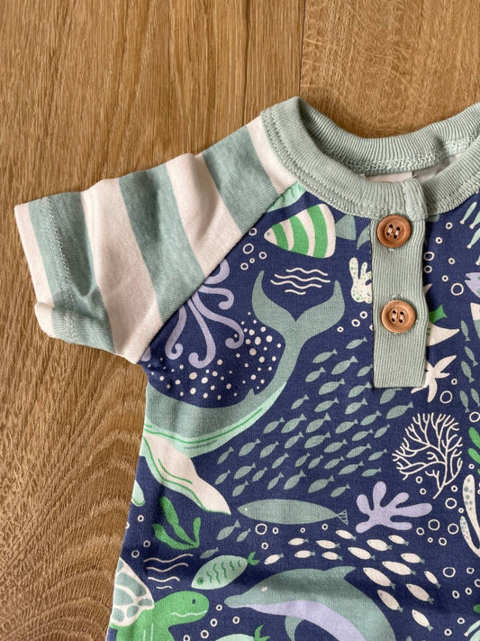Baby Boys Ocean Romper