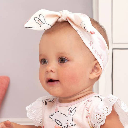 Tesa Babe Easter Parade "Lucy Bow" Headband for Baby Girls