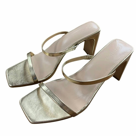 Women's Open Toe Heel Slide Sandal