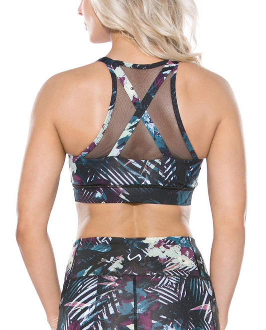 Muse Paradise Mesh Overlay Luna Low Impact Sports Bra