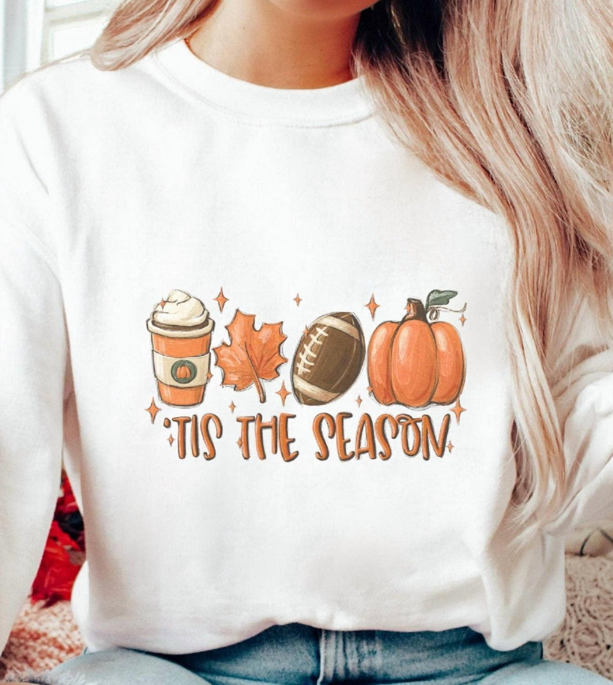 Tis The Season Fall Crewneck Sweatshirt