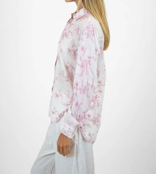 Clara Embroidery Cotton Shirt