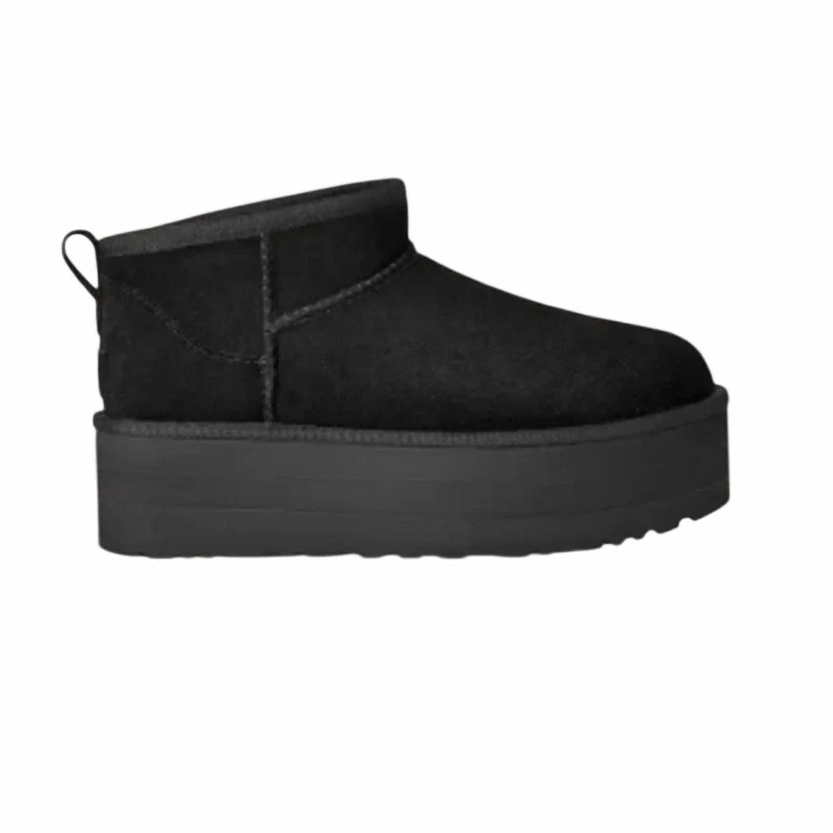 Women's Classic Mini Platform Slide On Winter Boots