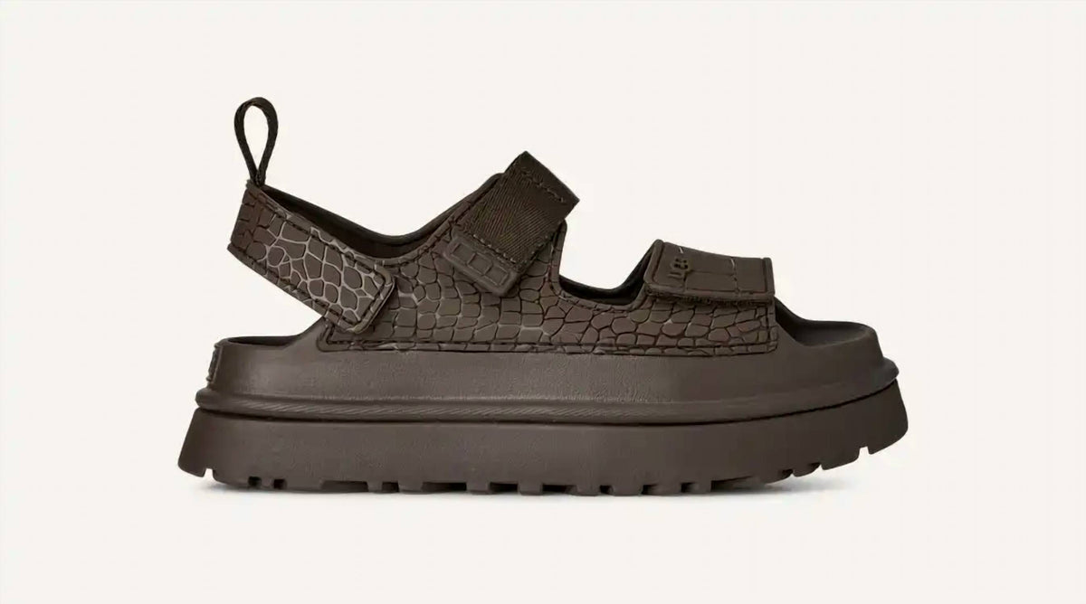 Women's GoldenGlow Embossed Sandal