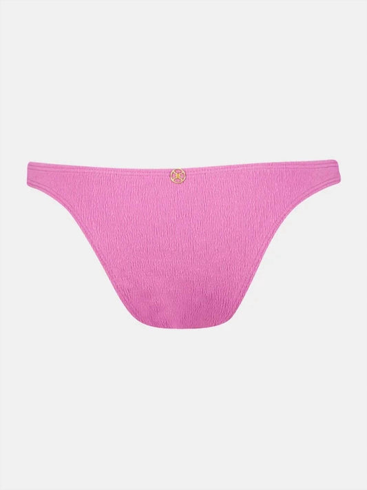 Vix Paula Hermanny Women's Basic Brazillian Bottom in Pink - view 2