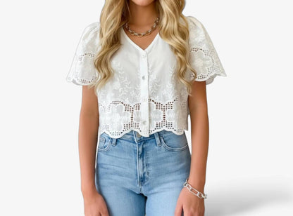 Lace Crop Top