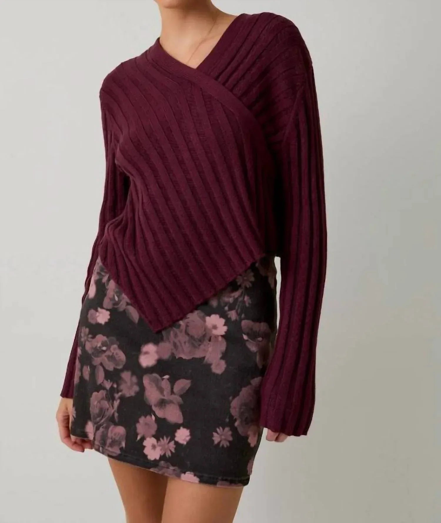Sunday Edition - Twisted Sweater Top - Rack Hunt