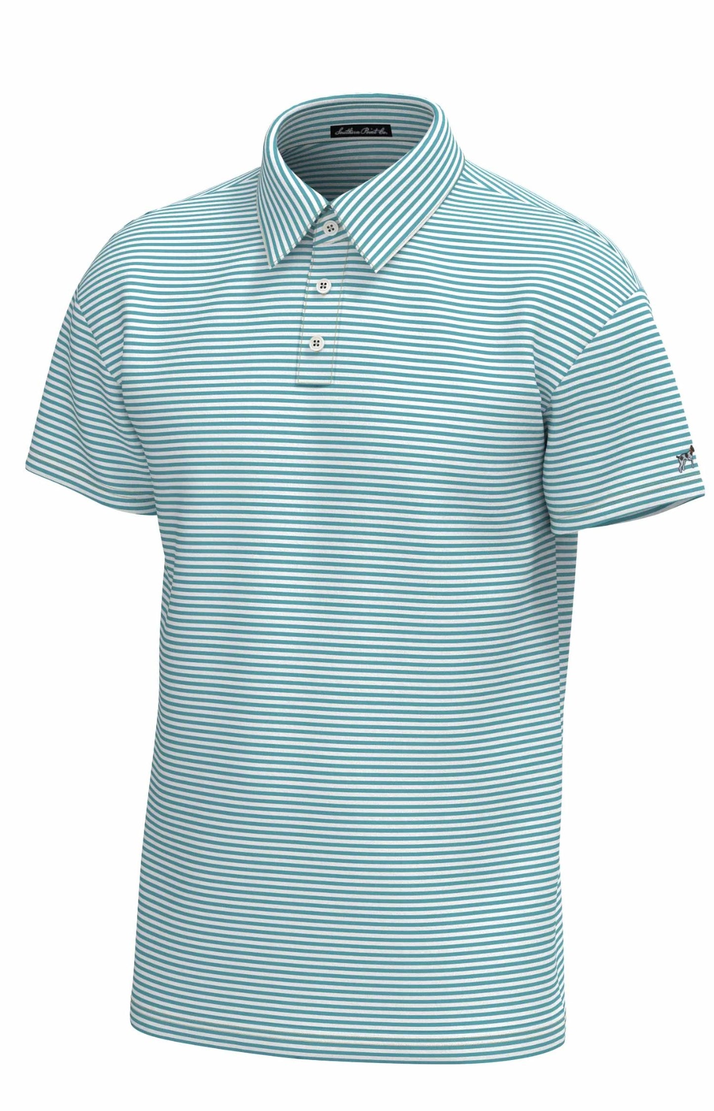 Men's Morgan Stripe Performance Polo