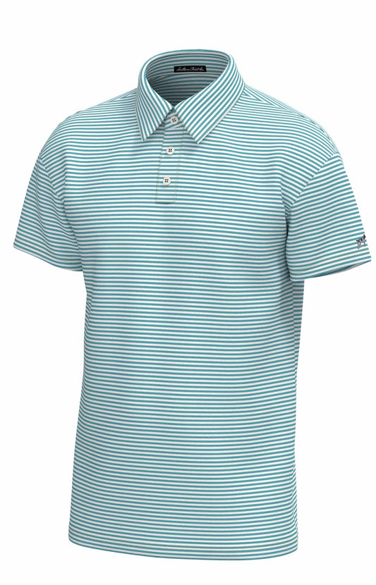 Men's Morgan Stripe Performance Polo
