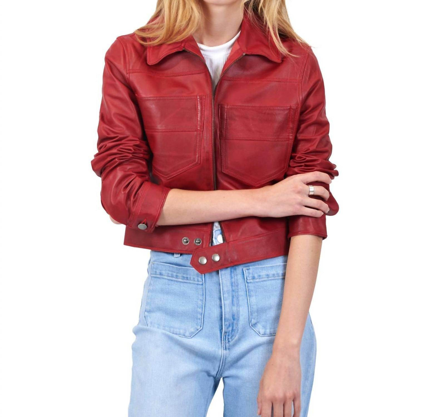 JKT NYC - Hayden Vintage Waxed Leather Jacket - Rack Hunt