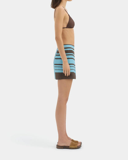 Rioja Wrap Mini Skirt
