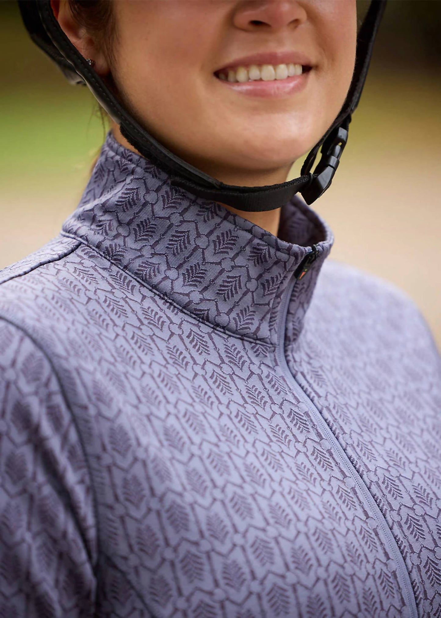 Snaffle Links Fleece Half Zip Shirt
