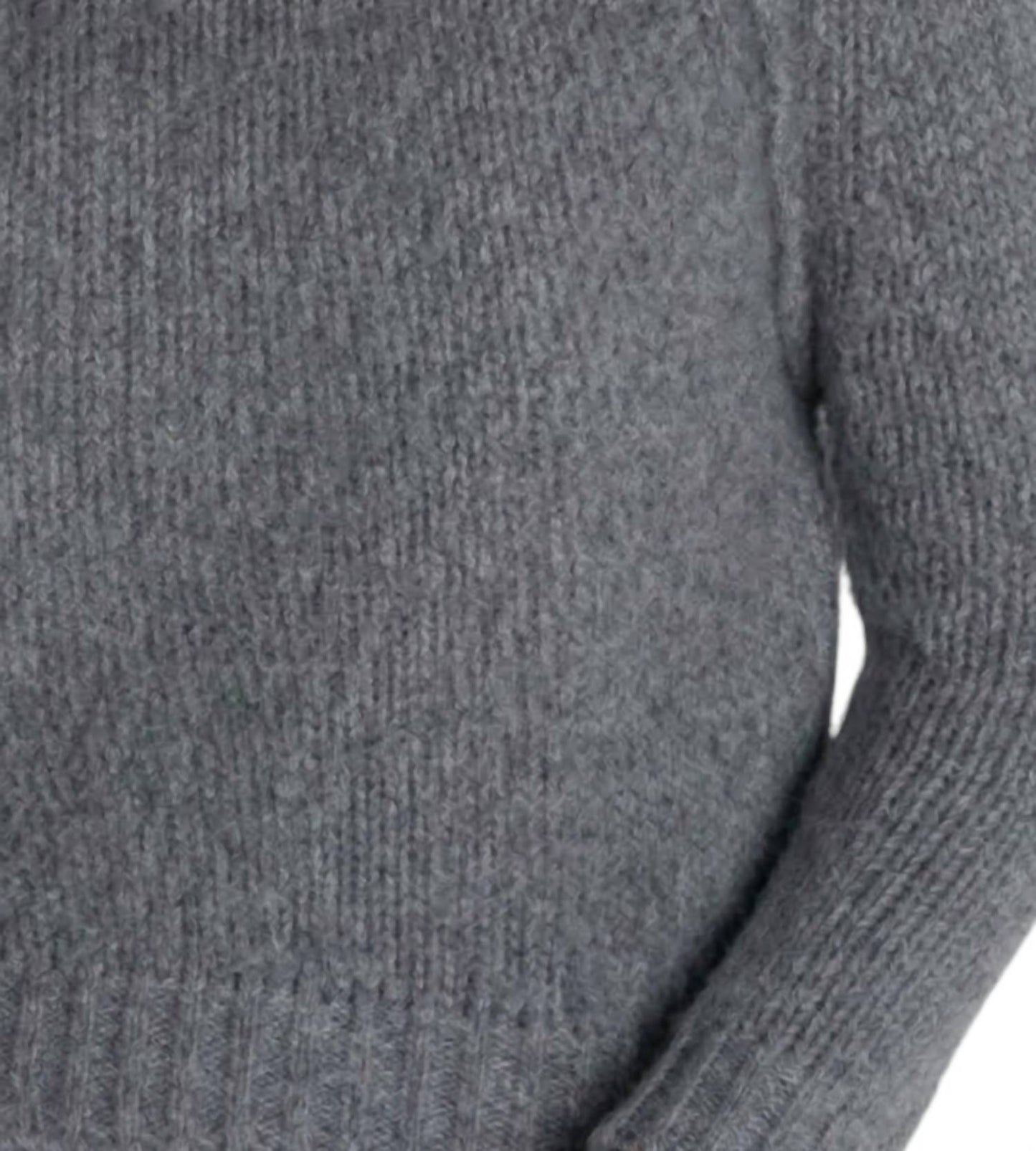 Stitchy Turtleneck Sweater