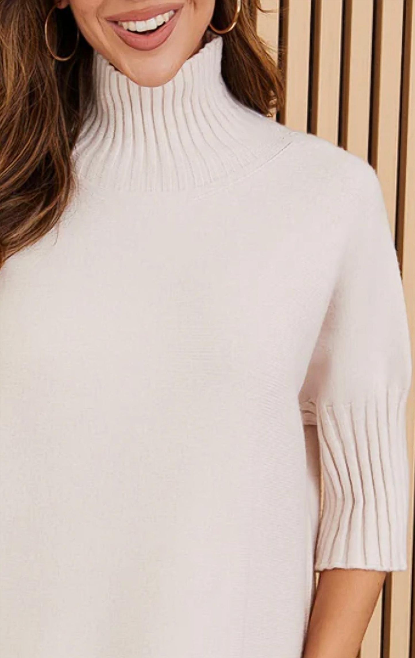 Milio Milano Turtleneck Sweater Top