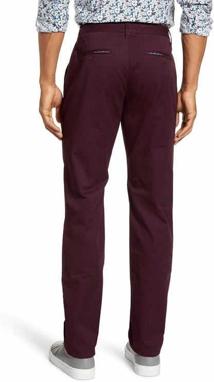 Slim Stretch Washed Chino Pants