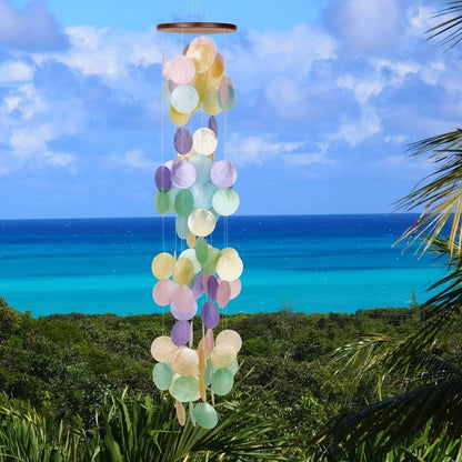 Capiz Waterfall Windchime