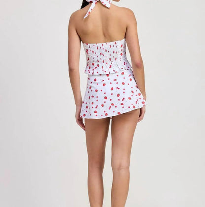 Rowan - Women's Berries Cherries Mini Skirt - Rack Hunt