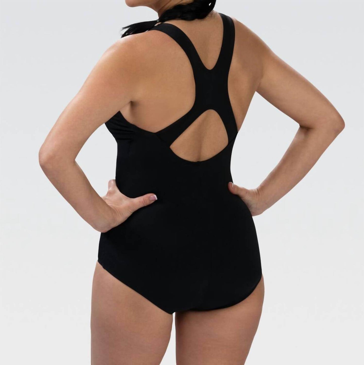 Dolfin - Aquashape Solid Conservative Lap Suit - Rack Hunt -