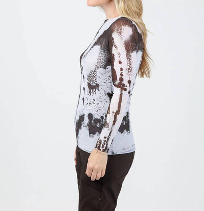 Florence Double Sheer Top