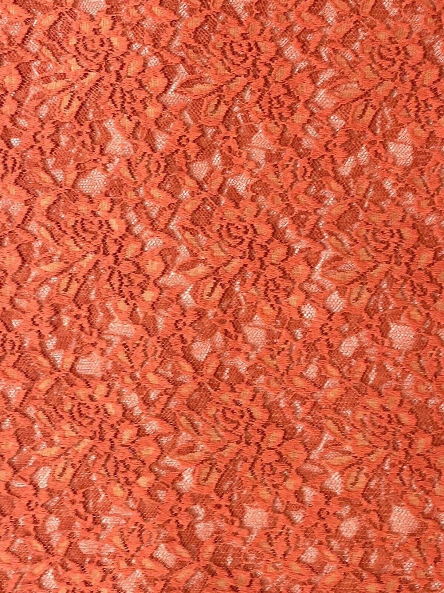 Hinge - Women's See Through Sheer Short Sleeves Lace Top - Rack Hunt -