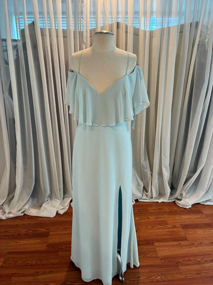 Women's Chiffon Off Shoulder Evening Dress